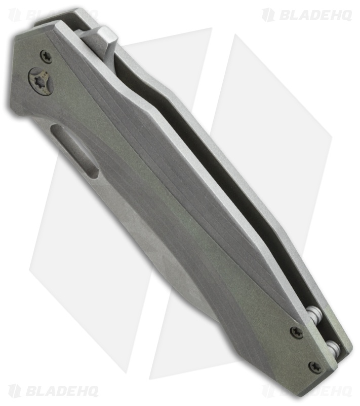 Ferrum Forge Model 14 Interceptor Frame Lock Flipper (3.5" Matte)