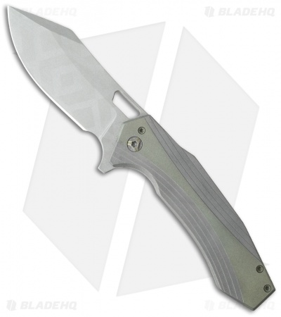 Ferrum Forge Model 14 Interceptor Frame Lock Flipper (3.5" Matte)