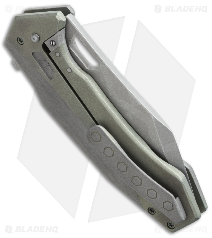 Ferrum Forge Model 14 Interceptor Frame Lock Flipper (3.5" Matte)