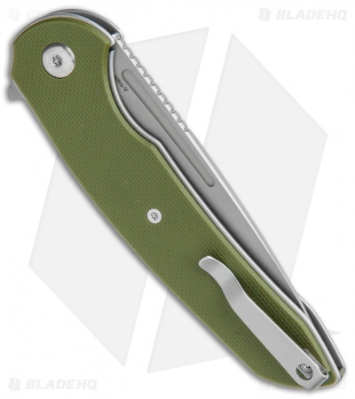 Ferrum Forge Knife Works Stinger Liner Lock Knife Green G-10 (3.25" SW)