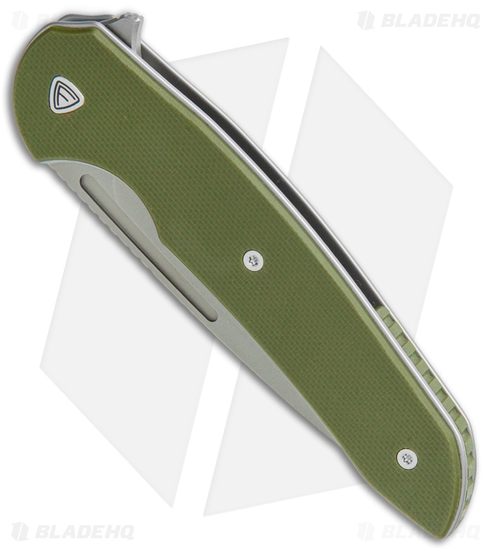 Ferrum Forge Knife Works Stinger Liner Lock Knife Green G-10 (3.25" SW)