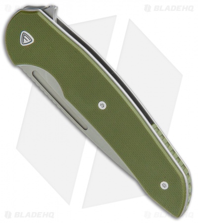 Ferrum Forge Knife Works Stinger Liner Lock Knife Green G-10 (3.25" SW)
