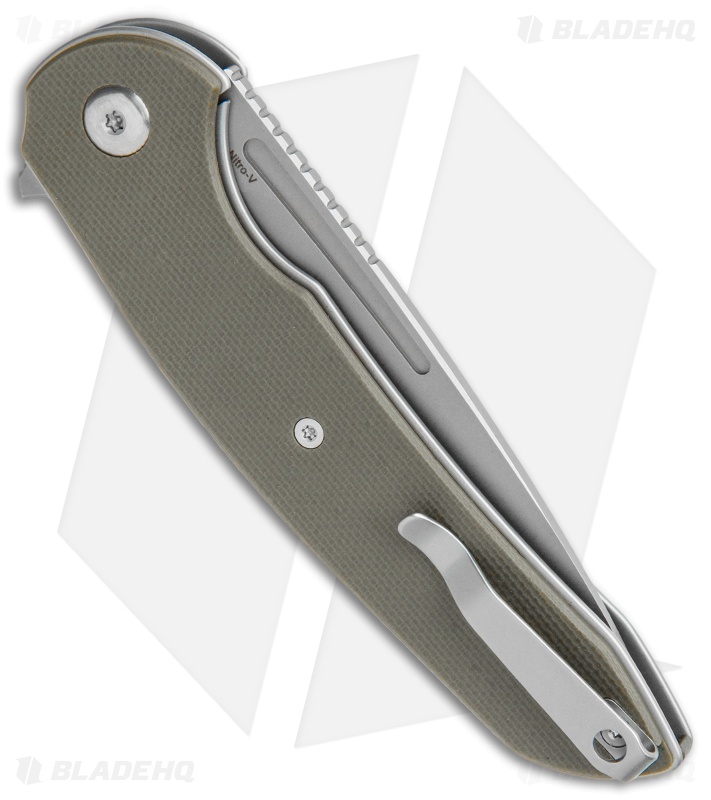 Ferrum Forge Knife Works Stinger Liner Lock Knife Tan G-10 (3.25" SW)