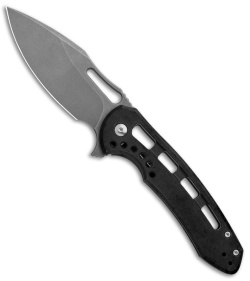 Ferrum Forge Pro Series Fortis 2.0 Flipper Black Thruwork Ti (3.5" Stonewash)