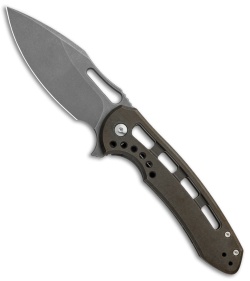 Ferrum Forge Pro Series Fortis 2.0 Flipper Bronze Thruwork Ti (3.5" Stonewash)