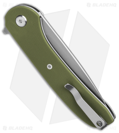 Ferrum Forge Gent 2.0 Knife - Green G-10