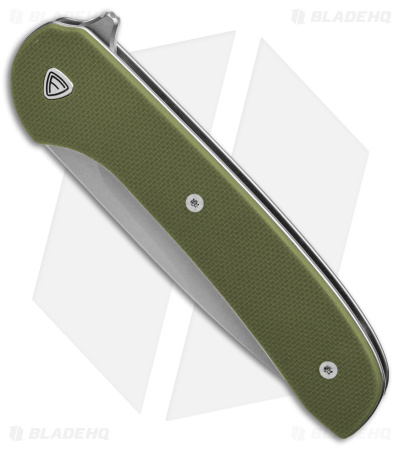 Ferrum Forge Gent 2.0 Knife - Green G-10