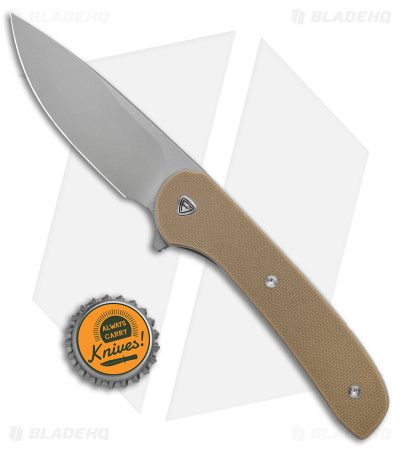 Ferrum Forge Gent 2.0 Knife - Tan G-10
