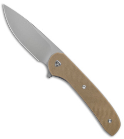 Ferrum Forge Gent 2.0 Knife - Tan G-10