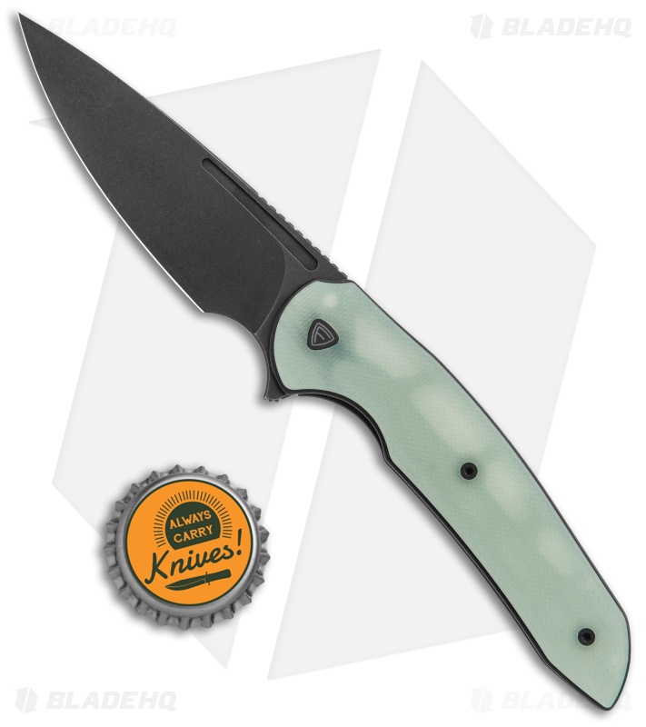 Ferrum Forge Knife Works Stinger Liner Lock Knife Natural G-10 (3.3" Black)