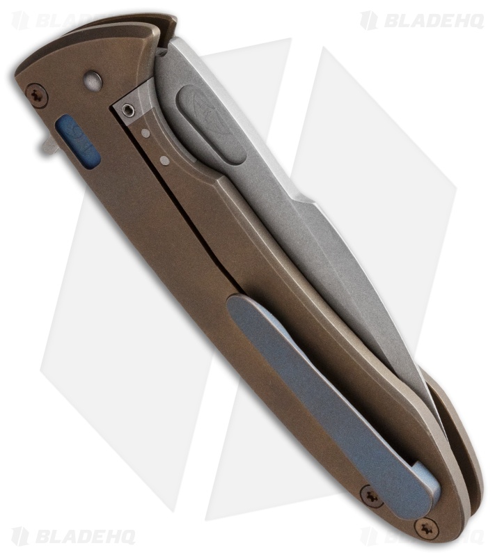 Ferrum Forge Gavko Frame Lock Knife Titanium (3.875" Matte)