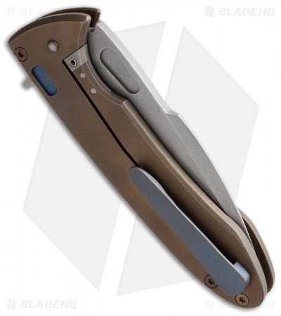 Ferrum Forge Gavko Frame Lock Knife Titanium (3.875" Matte)