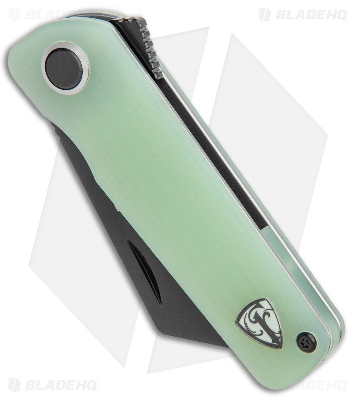 Finch Knife Co. Runtly Liner Lock Knife Ghost G-10  (2.375" Black)