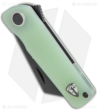 Finch Knife Co. Runtly Liner Lock Knife Ghost G-10  (2.375" Black)