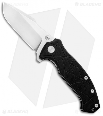 Amare Coloso Liner Lock Knife Black G-10 (3.88" Stonewash)