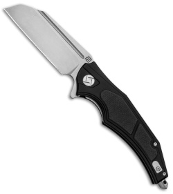 Artisan Cutlery Apache Liner Lock Knife Black/Black G-10 (3.5" Stonewash)