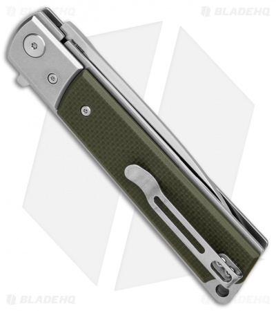 Artisan Cutlery Classic Liner Lock Knife Green G-10 (3.8" Satin) 