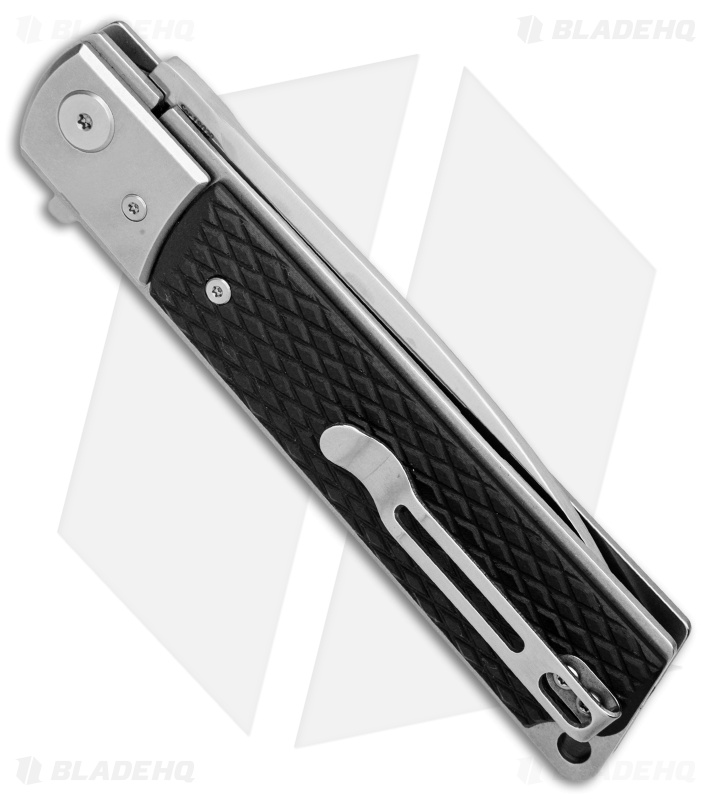Artisan Cutlery Classic Liner Lock Knife Textured Black G-10 (3.8" Satin) 