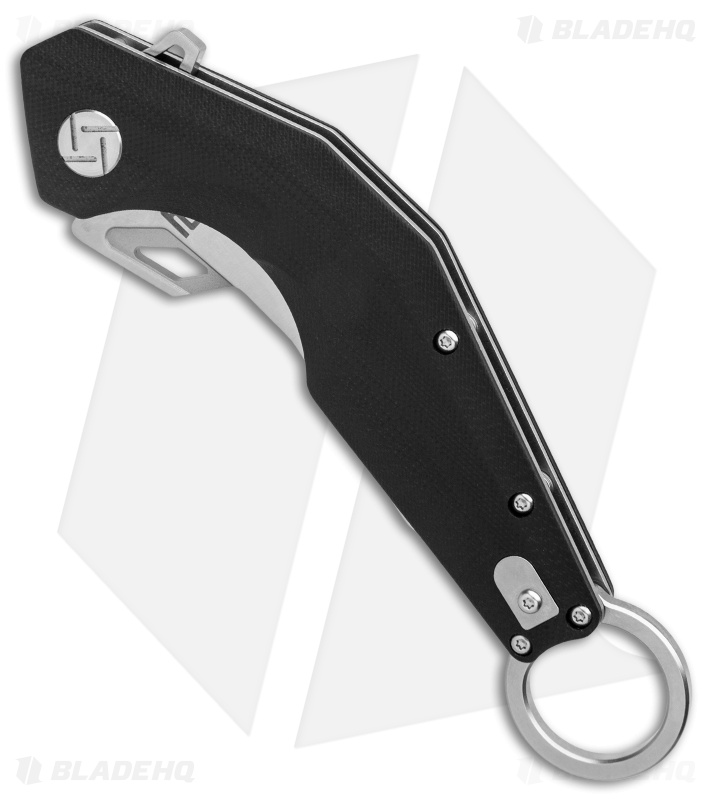 Artisan Cutlery Cobra Liner Lock Knife Black G-10 (3.5" Satin) 