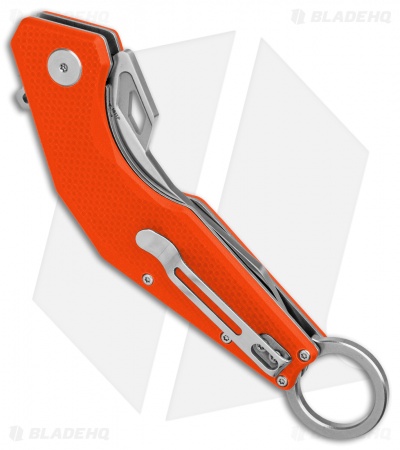 Artisan Cutlery Cobra Liner Lock Knife Orange G-10 (3.5" Satin) 