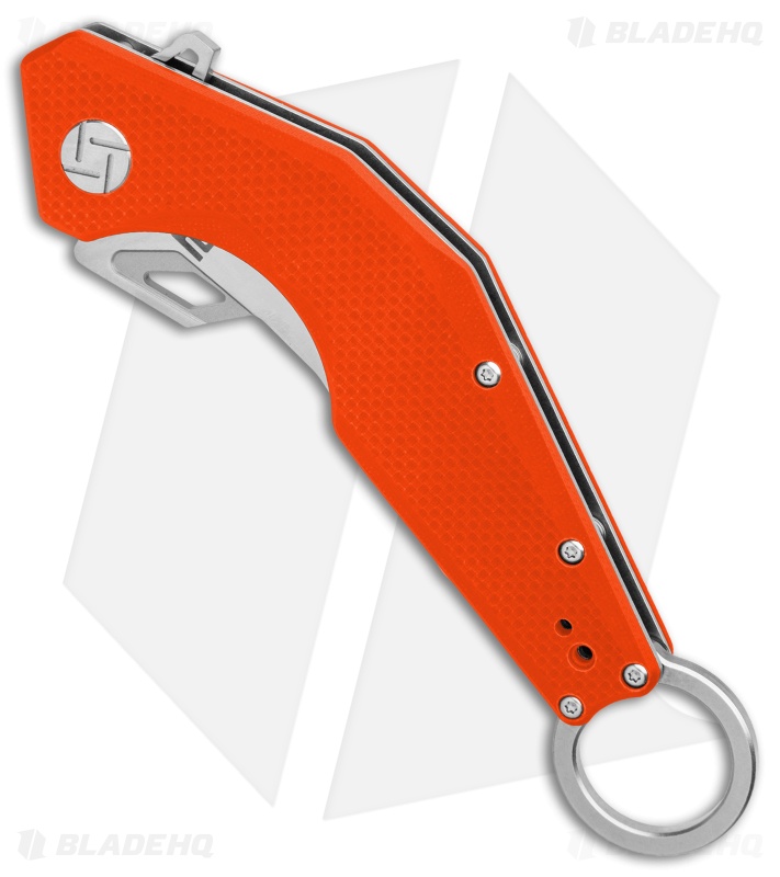 Artisan Cutlery Cobra Liner Lock Knife Orange G-10 (3.5" Satin) 