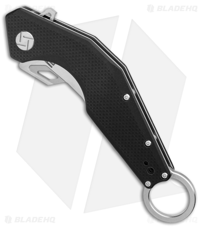 Artisan Cutlery Cobra Liner Lock Knife Textured Black G-10 (3.5" Satin) 