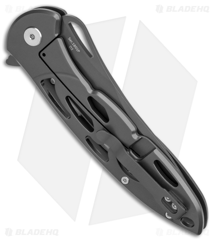Artisan Cutlery Hoverwing Frame Lock Knife Gray (3.75" Gray D2)
