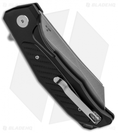 Artisan Cutlery Megahawk Liner Lock Knife Black/Black G-10 (3.9" Stonewash)