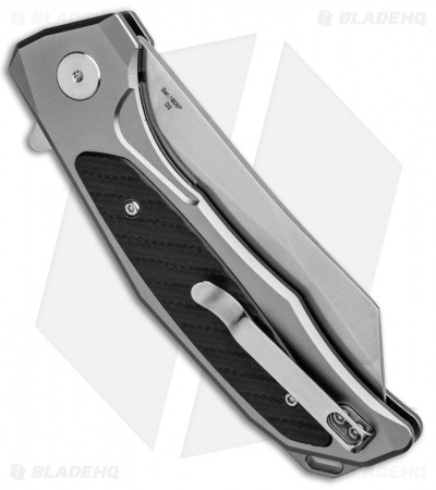 Artisan Cutlery Megahawk Liner Lock Knife Gray/Black G-10 (3.6" Stonewash)