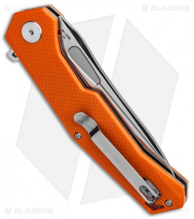 Artisan Cutlery Zumwalt Liner Lock Knife Orange G-10 (3.8" Satin)