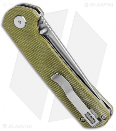 Bestech Knives  Sledgehammer OD Green Micarta (3" Satin) 
