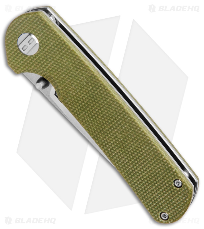 Bestech Knives  Sledgehammer OD Green Micarta (3" Satin) 