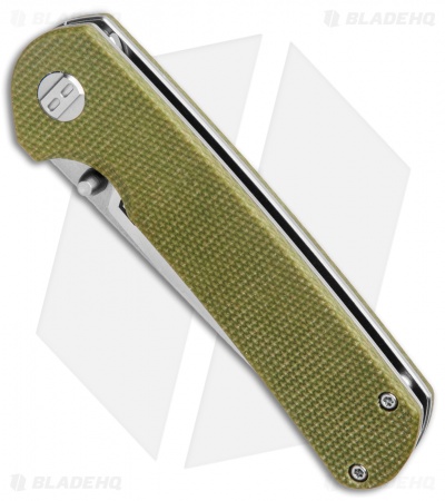 Bestech Knives  Sledgehammer OD Green Micarta (3" Satin) 