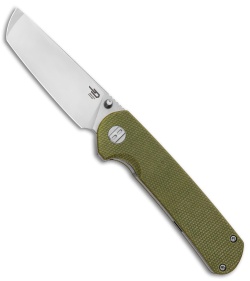 Bestech Knives  Sledgehammer OD Green Micarta (3" Satin) 