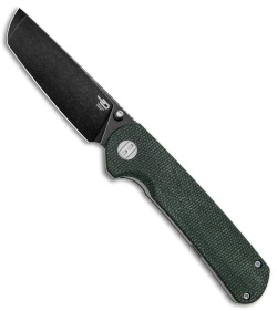 Bestech Knives  Sledgehammer Green Micarta (3" Black SW) *DISC*