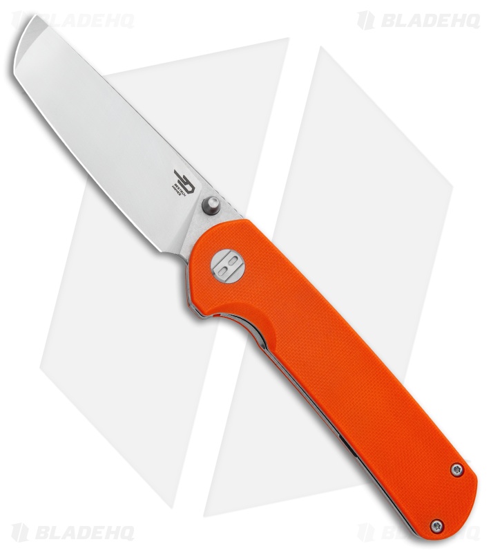 Bestech Knives  Sledgehammer Orange G-10 (3" Satin) 