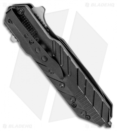 Boker Magnum Rocket Liner Lock  Knife (3.5" Black) 01RY596