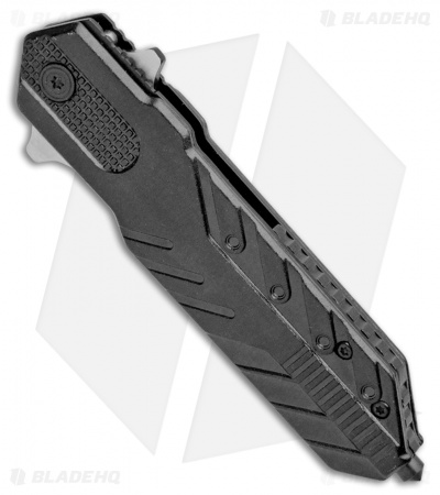 Boker Magnum Rocket Liner Lock  Knife (3.5" Black) 01RY596