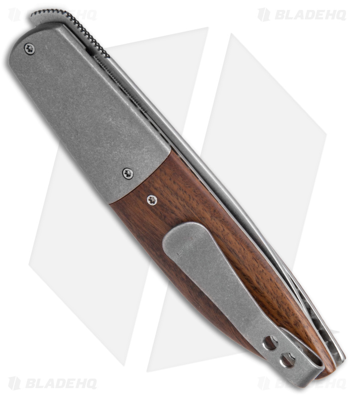 Brad Zinker Custom BOCLL Flipper Lignum Vitae - Blade HQ