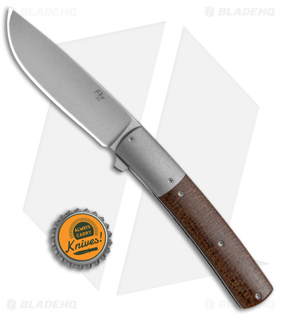 Brad Zinker Custom FR | Burlap Micarta + MagnaCut | Blade HQ