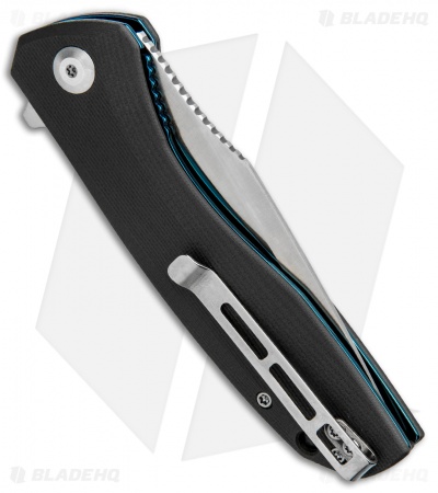 CIVIVI Baklash Flipper Liner Lock Knife Black G-10 (3.5" Satin) C801C