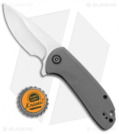 CIVIVI Durus Liner Lock Knife Gray G-10 (3" Satin) C906A