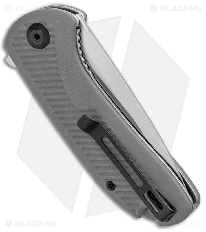 CIVIVI Durus Liner Lock Knife Gray G-10 (3" Satin) C906A