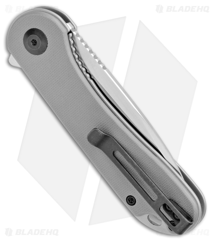 CIVIVI Elementum Liner Lock Knife Gray G-10 (2.9" Satin D2) C907B