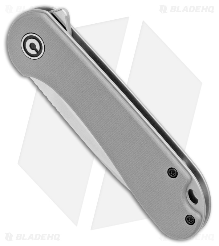 CIVIVI Elementum Liner Lock Knife Gray G-10 (2.9" Satin D2) C907B