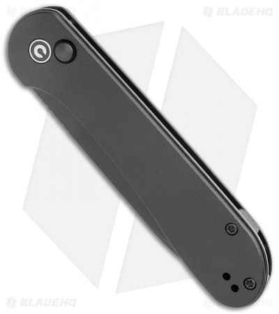 CIVIVI Elementum Button Lock Knife Black G-10 (3.5" Black) C2103A