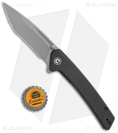 CIVIVI Keen Nadder Liner Lock Knife Black G-10 (3.5" Satin) C2021A