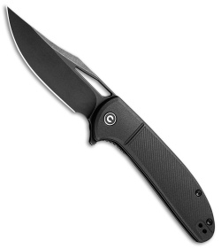 CIVIVI Ortis Liner Lock Knife Black FRN (3.25" Black Stonewash) C2013D