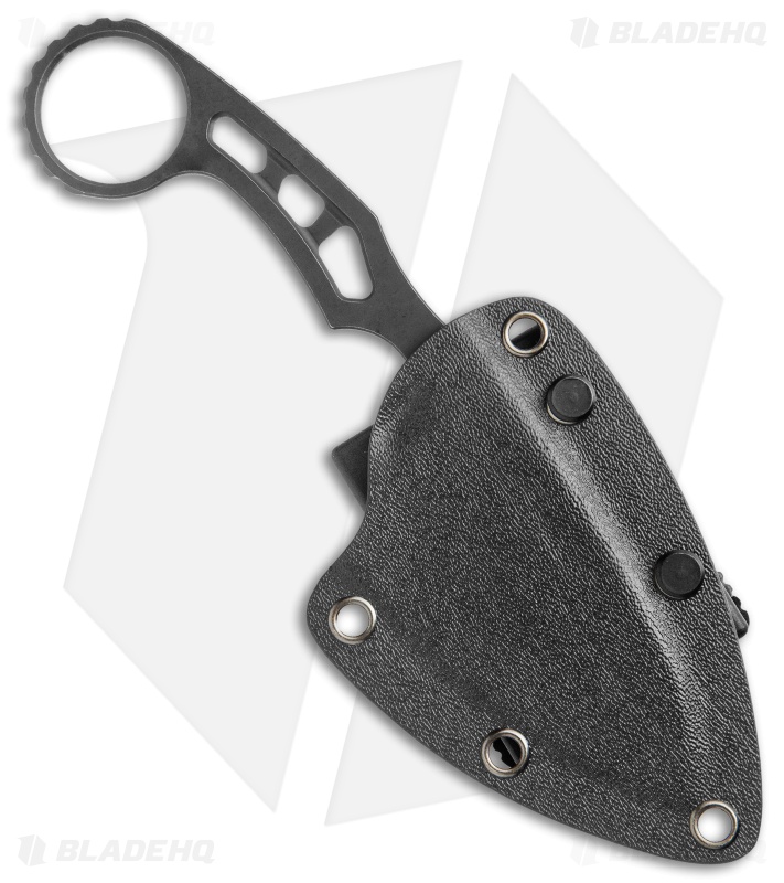 CIVIVI Planck Skeletonized Fixed Blade Knife (2.9" Black Stonewash) C2022B