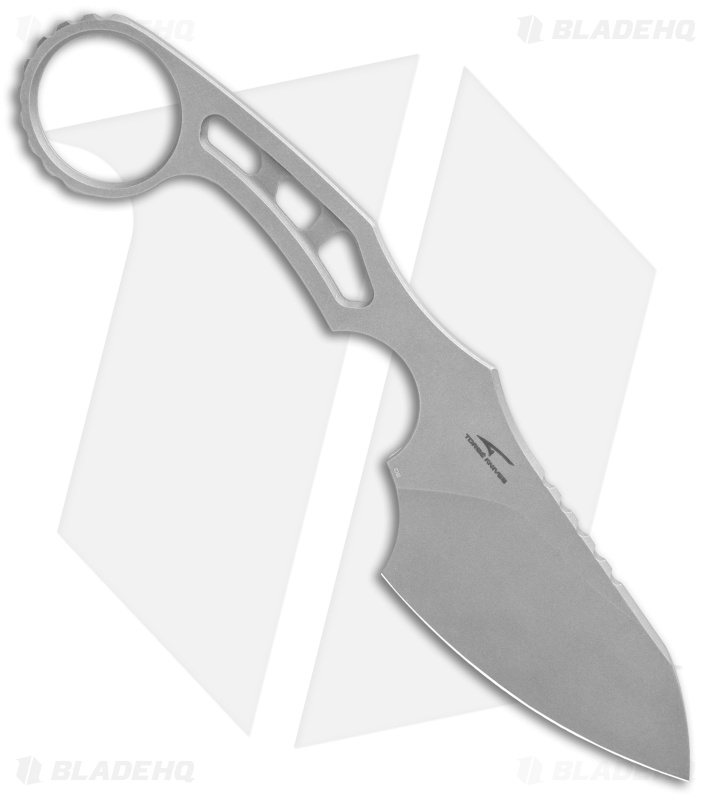 CIVIVI Planck Skeletonized Fixed Blade Knife (2.9" Stonewash) C2022A